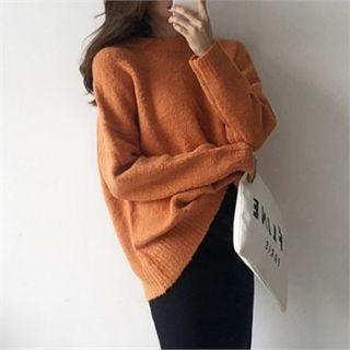 Alpaca Blend Loose-fit Sweater