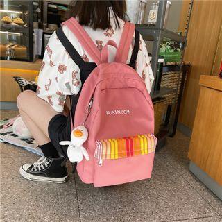 Set: Lettering Backpack + Duck Bag Charm