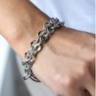 Couple Matching Layered Chain Bracelet As Shown In Figure - One Size