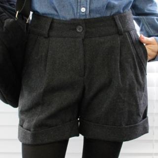 Cuff-hem Shorts