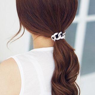 Chain Hair Tie Silver - One Size