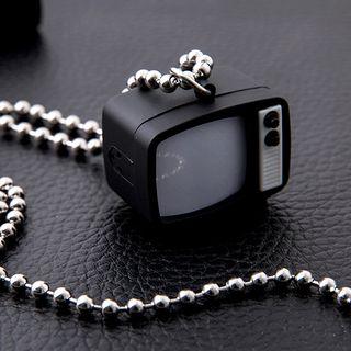 Tv Pendant Necklace As Shown In Figure - One Size