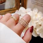 Faux Pearl Layered Open Ring (various Designs)