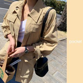 Multi-pocket Field Jacket & Sash