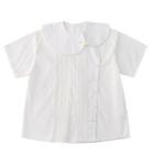 Long Sleeve / Short Sleeve Duck Embroidered Collar Shirt