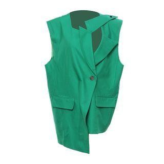 Sleeveless Asymmetric Vest