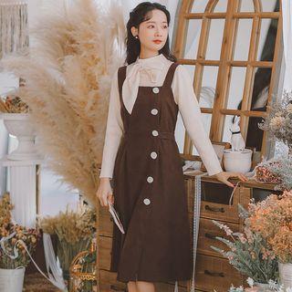 Ribbon Bow Sweater / Jumper Dress / Set