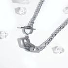 Chunky Chain Pendant Stainless Steel Necklace