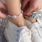 Shell Alloy Anklet / Bracelet As Shown In Figure - One Size