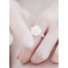 Gemstone Rose Ring