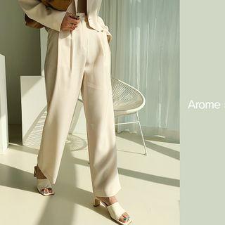 Formal Semi Wide-leg Pants