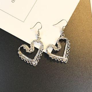 Lace Heart Earrings