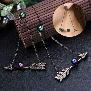 Arrow Non-matching Drop Earring