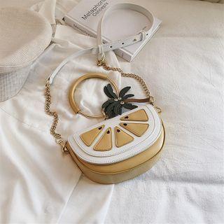 Watermelon Flap Crossbody Bag