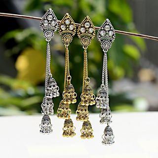 Retro Alloy Fringed Earring