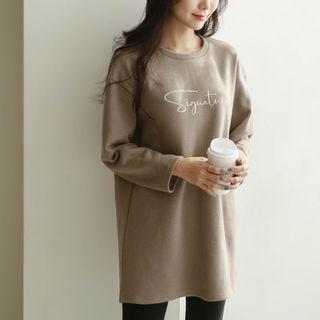 Signature Crew-neck Long T-shirt