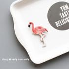 Flamingo Brooch / Applique Patch