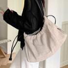 Drawcord Linen Carryall Bag Oatmeal - One Size