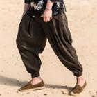 Chinese-style Loose-fit Harem Pants