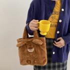 Bear Tote Bag Tote Bag - Bear - Brown - One Size