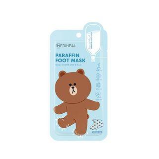 Mediheal - Paraffin Foot Mask 1pair (line Friends Edition) 1pair
