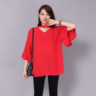 Plain Loose-fit T-shirt