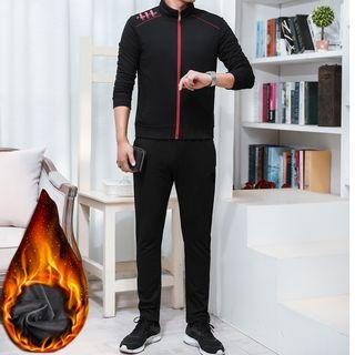 Set: Long-sleeve T-shirt + Zip Jacket + Sweatpants