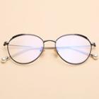 Wing Accent Metal Frame Eyeglasses