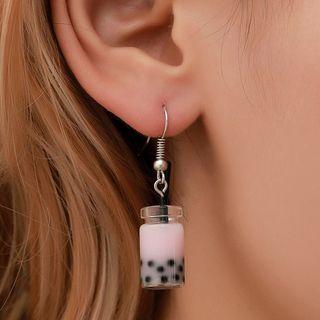Miniature Milk Tea Dangle Earring