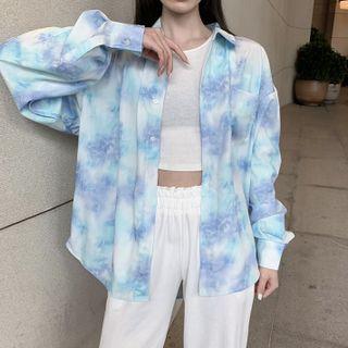 Tie-dye Print Shirt