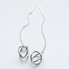 Cutout Threader Earring