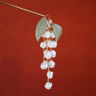 Fringed Hair Stick Hair Stick - White - One Size