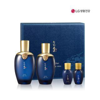Sooryehan - Hyobidam Jeongyul Special Set: Skin 150ml + 30ml + Lotion 130ml + 30ml 4pcs