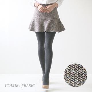 Band-waist Ruffle-hem Skirt