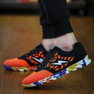 Flash Applique Lace Up Sneakers
