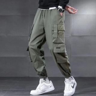 Plus Fleece Cargo Trousers