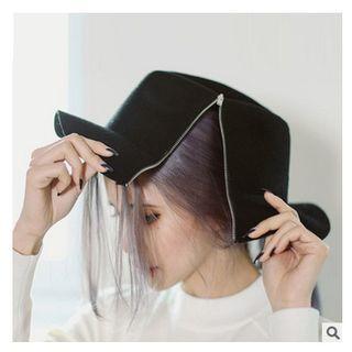 Zip Accent Hat