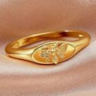Bee Ring 01 - Gold - One Size