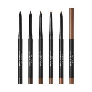 Macqueen - Pro Fit Auto Gel Eyeliner - 5 Colors #01 Dark Black