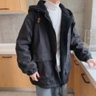 Reversible Faux-shearling Hooded Jacket