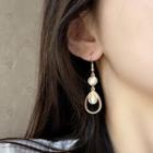 Cat Eye Stone Alloy Drop Earring