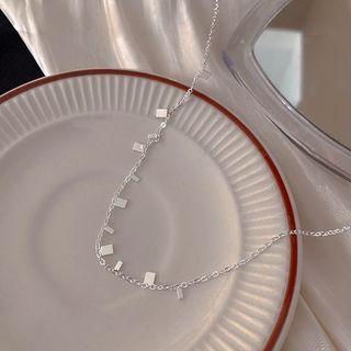 Alloy Necklace X938 - Silver - One Size