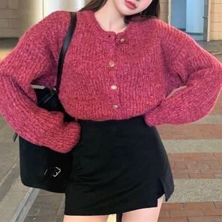 Knit Cardigan / A-line Skort