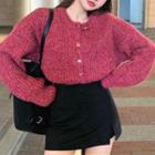 Knit Cardigan / A-line Skort