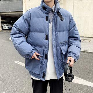 Long-sleeve Print Padded Jacket