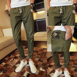 Camo Panel Sweatpants