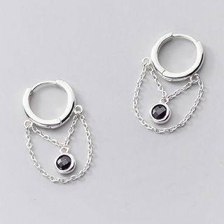 Hoop Chained Earring