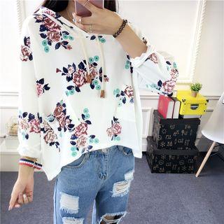 Floral Hoodie