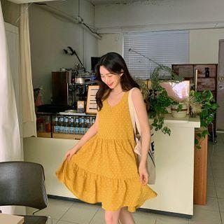 Tiered Paisley Mini Sundress