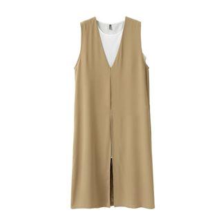 Set: Tank Top + Sleeveless Midi Dress